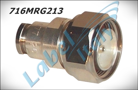 Label Italy 716MRG213 Coaxial Connectors
