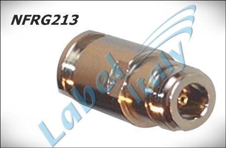Label Italy NFRG213 Coaxial Connectors
