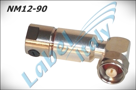Label Italy NM12-90 Coaxial Connectors