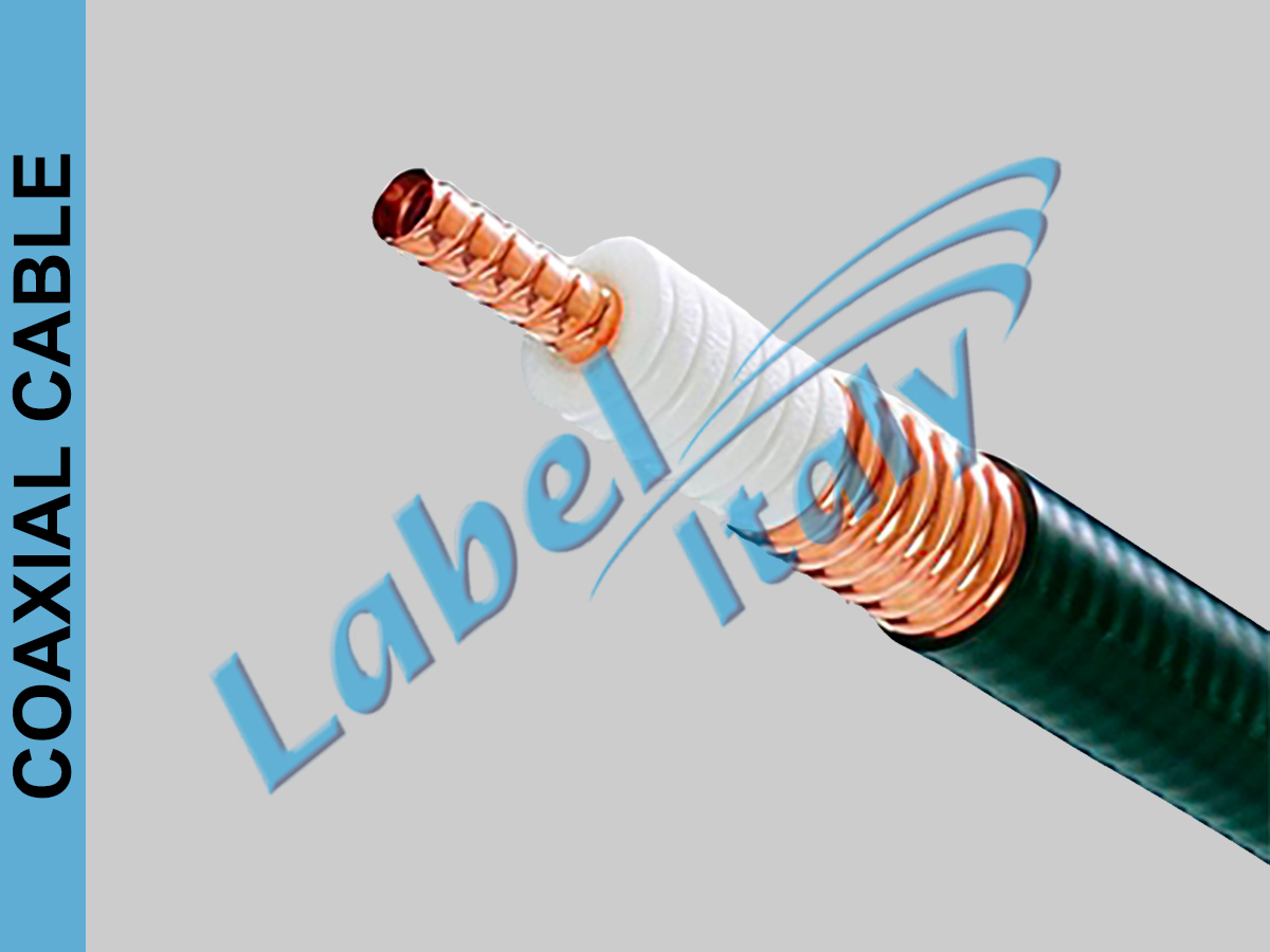 Label Italy coaxial cables connectors 3