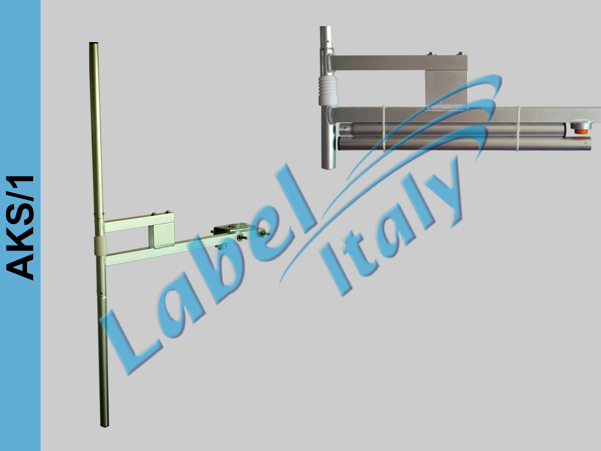 Label Italy AKS/1 Dipoles wide band fm antennas vertical polarization made in aluminum