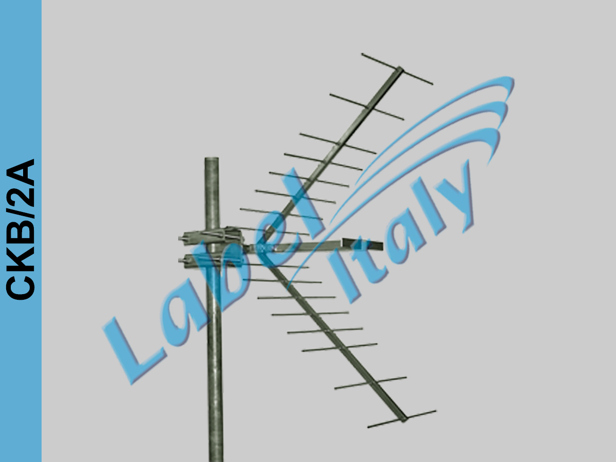 Label Italy CKB/2A corner reflection antennas