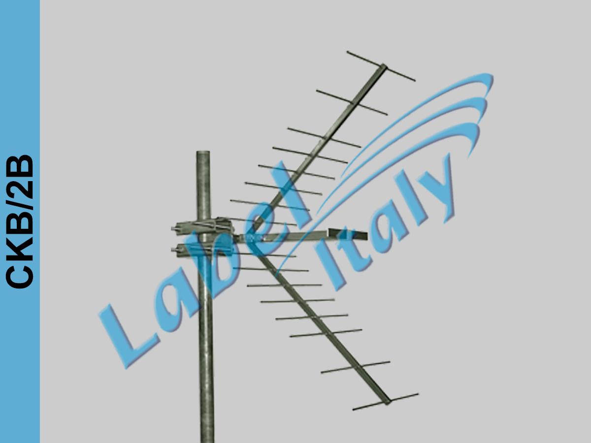 Label Italy CKB/2B corner reflection antennas