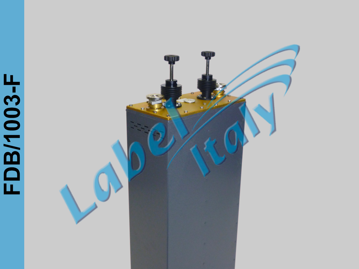 Label Italy FDB/1003-F double fm cavity filters