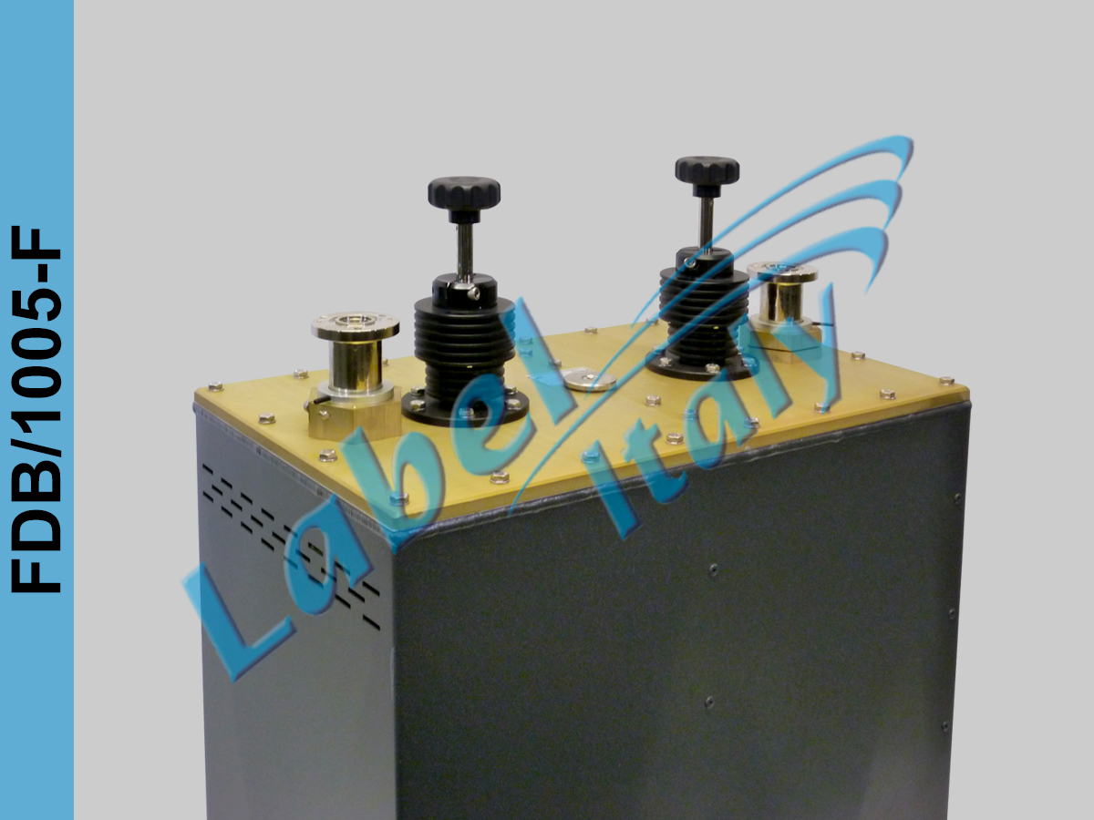 Label Italy FDB/1005-F double FM cavity filters