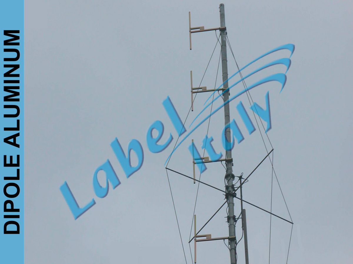 Label Italy FM System Dipole Aluminum Wide Band
