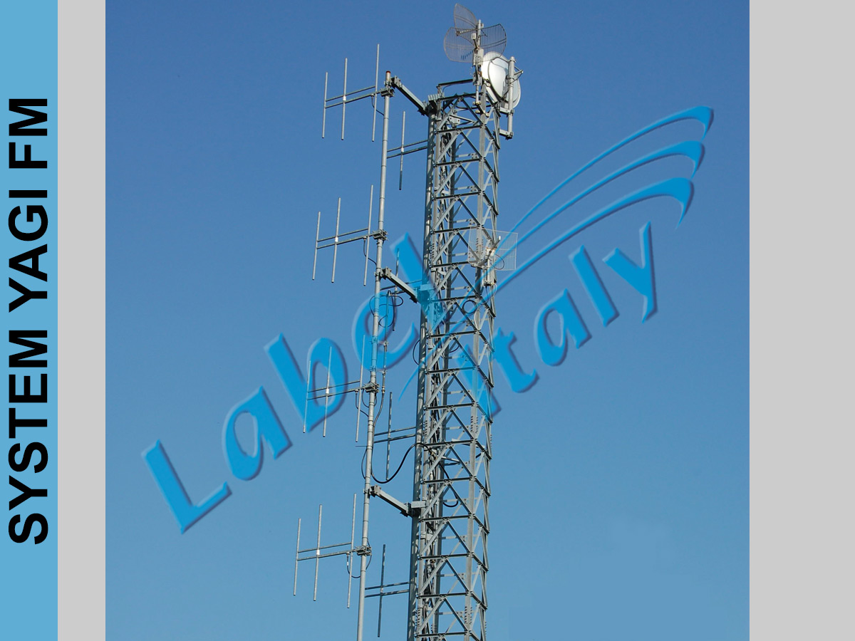 Label Italy Directional FM Antenna Systems
